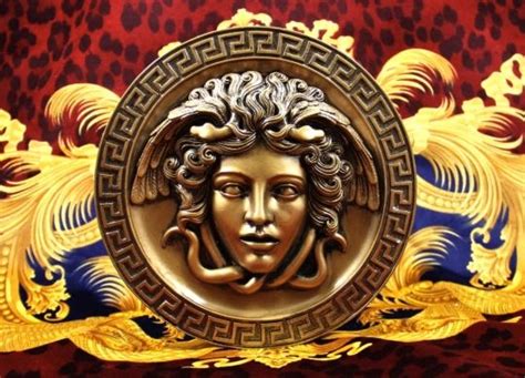 versace medusa head short|why does versace use medusa.